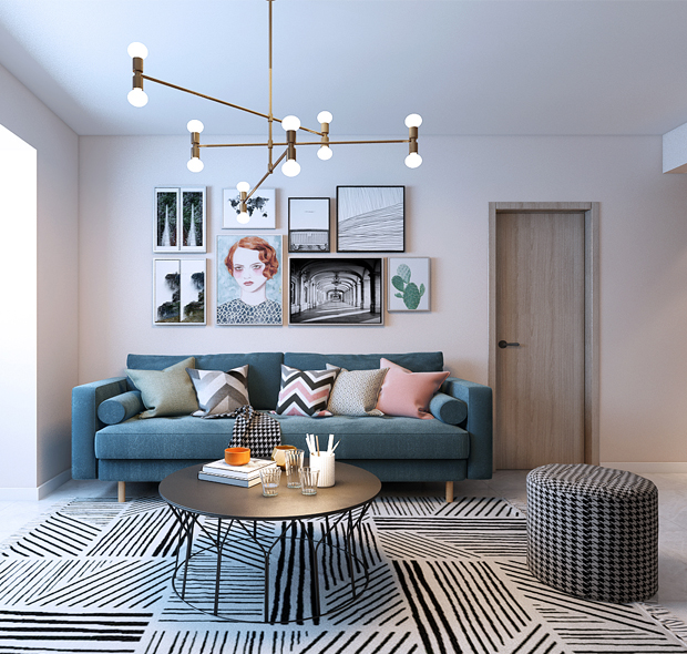 樂園-北歐學區(qū)房-67㎡ 二居室